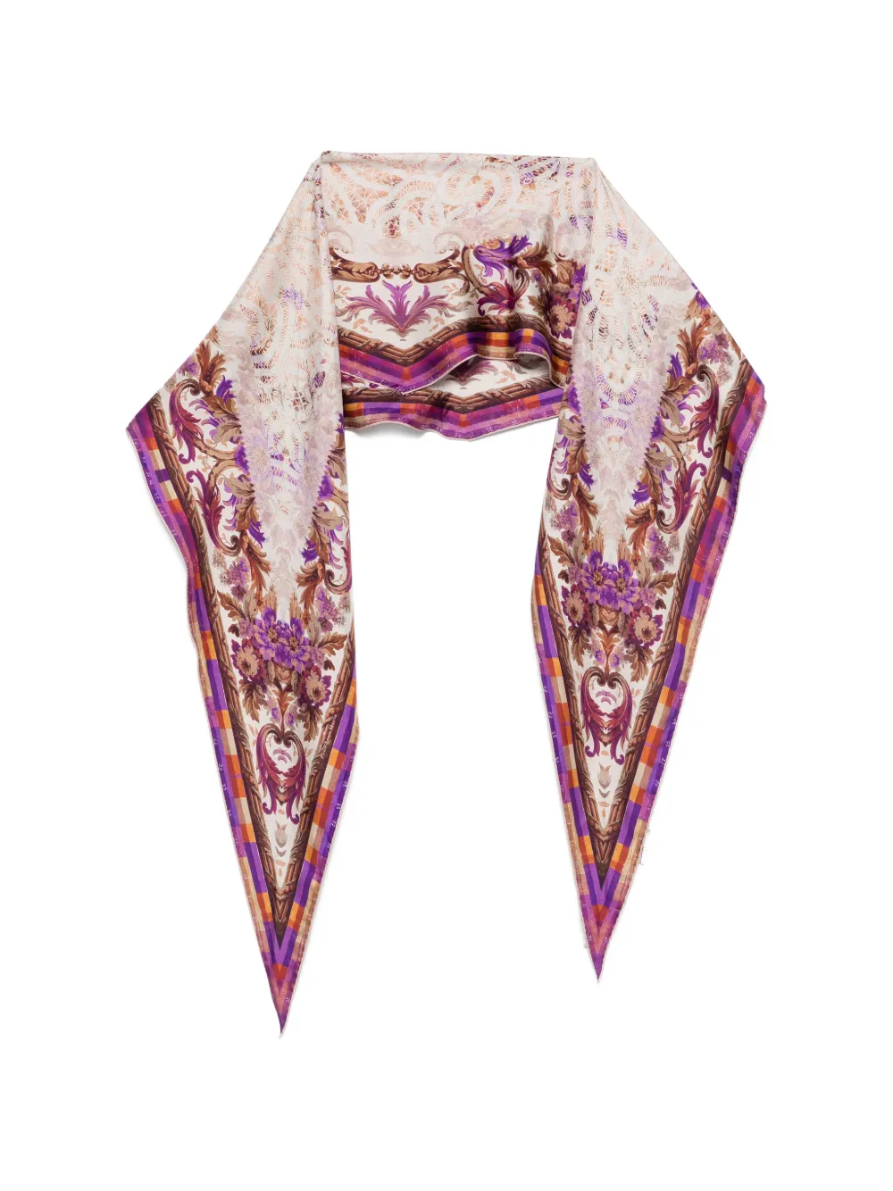 Pierre-Louis Mascia printed scarf - Toni neutri