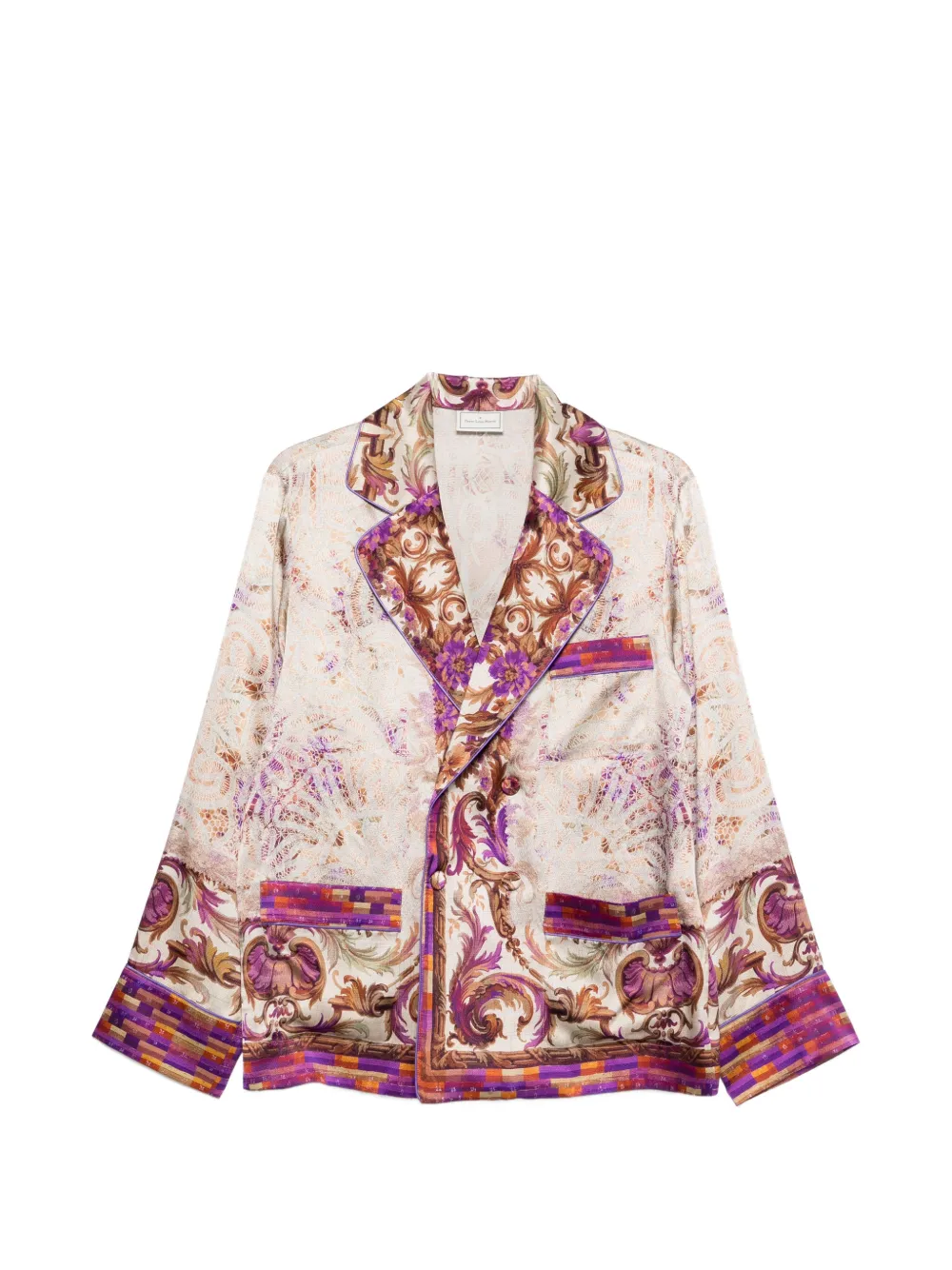 Pierre-Louis Mascia Mutka printed jacket - Toni neutri
