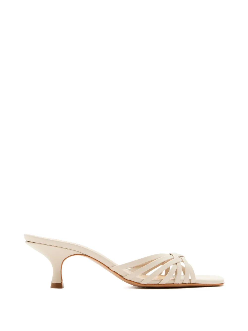 Schutz Tara braided-strap sandals Beige