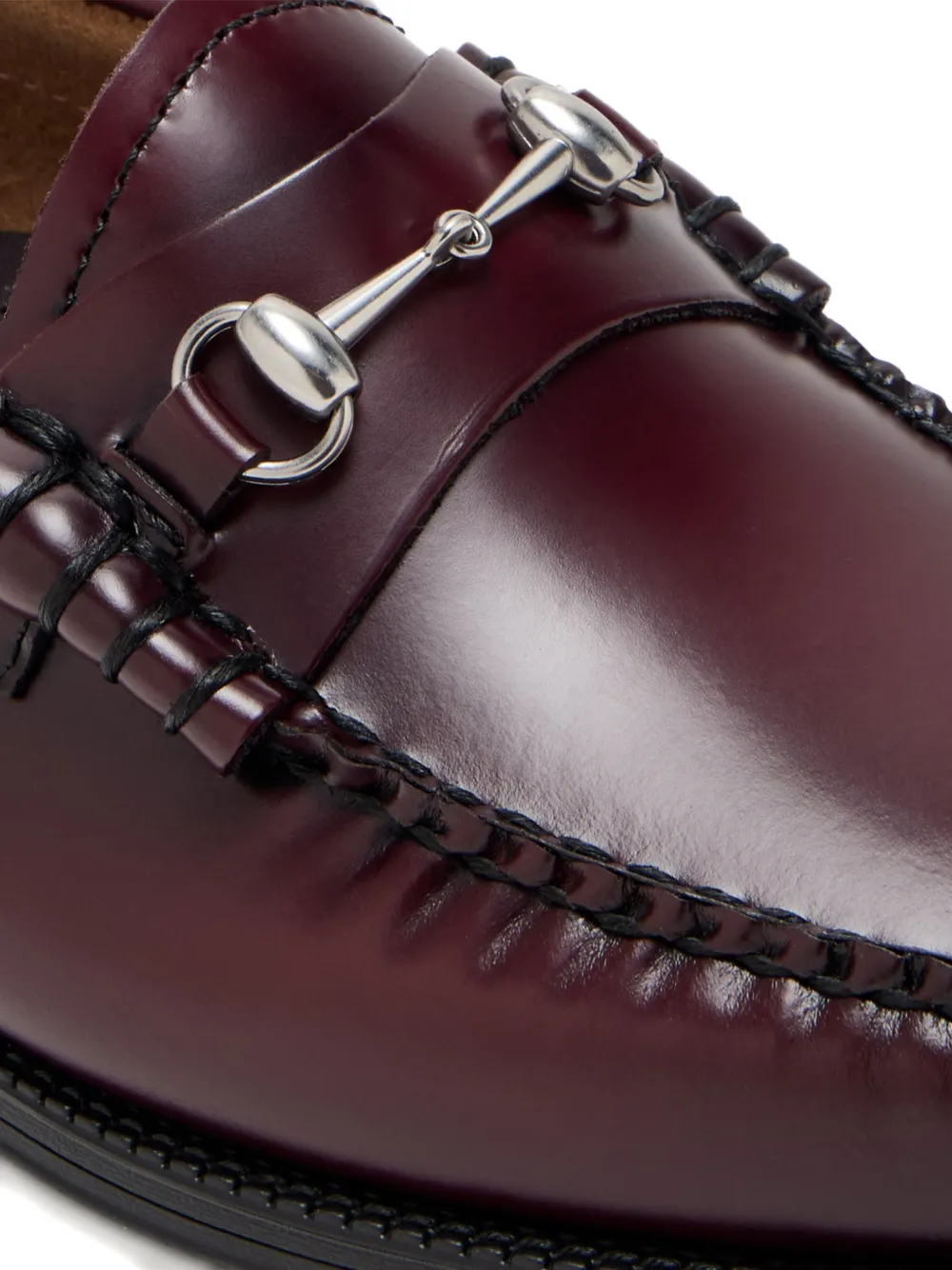 G.H.Bass Easy Weejuns Lianna horsebit loafers Rood