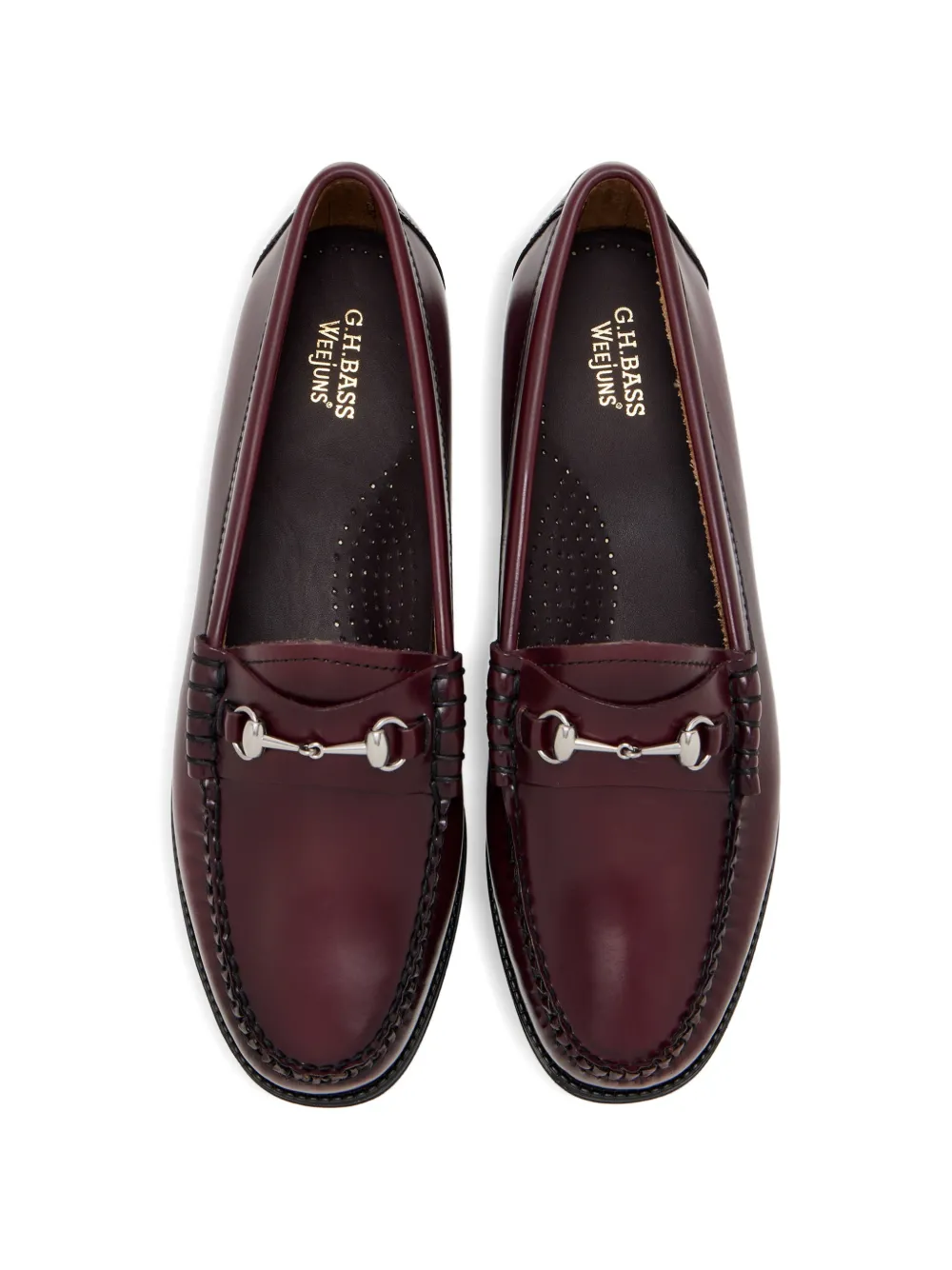 G.H.Bass Easy Weejuns Lianna horsebit loafers Rood