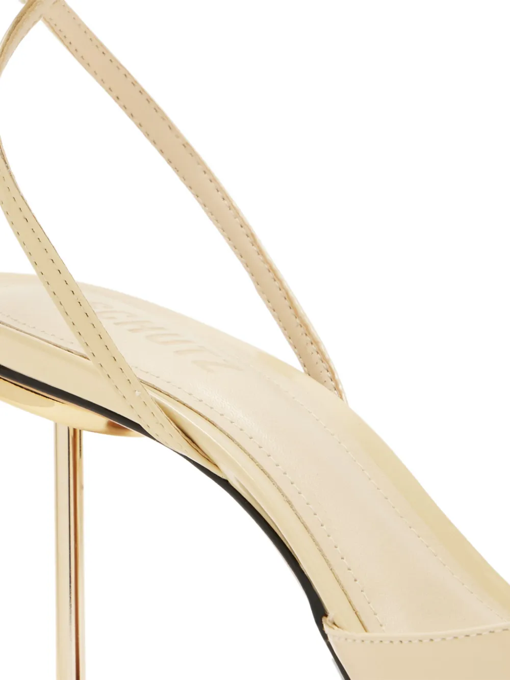 Schutz Lilith ankle-strap stiletto sandals Beige