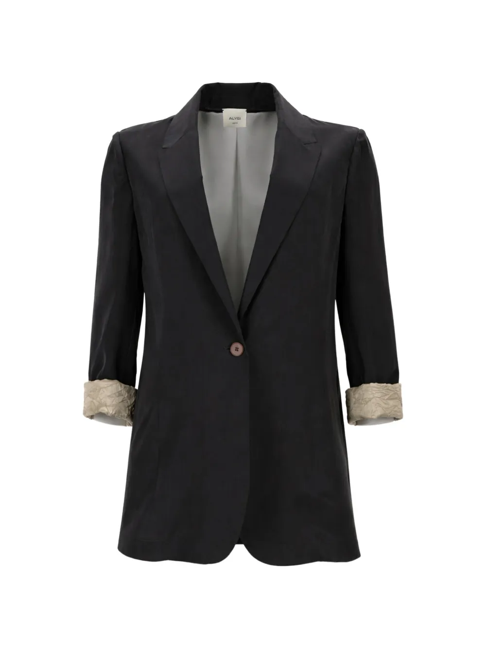 Alysi button blazer - Nero