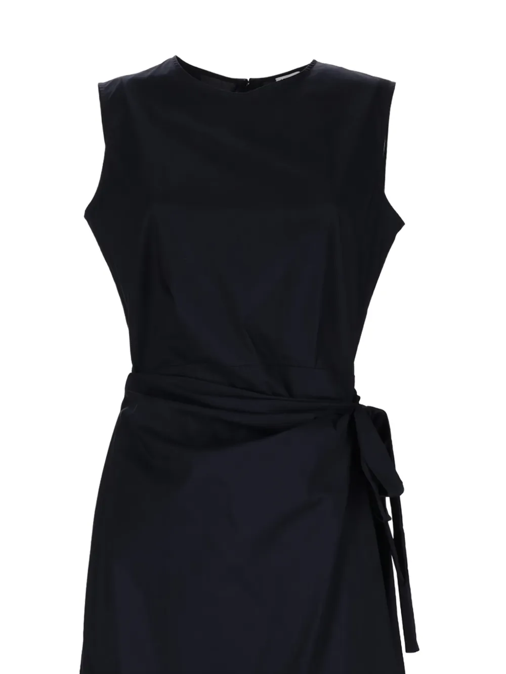  Aspesi Tie-waist Midi Dress - Blue 