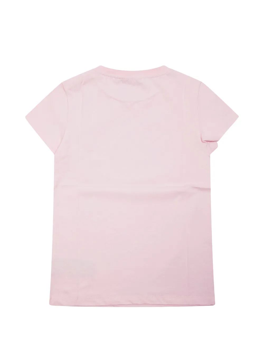 Balmain Kids T-shirt met knoopdetail Roze