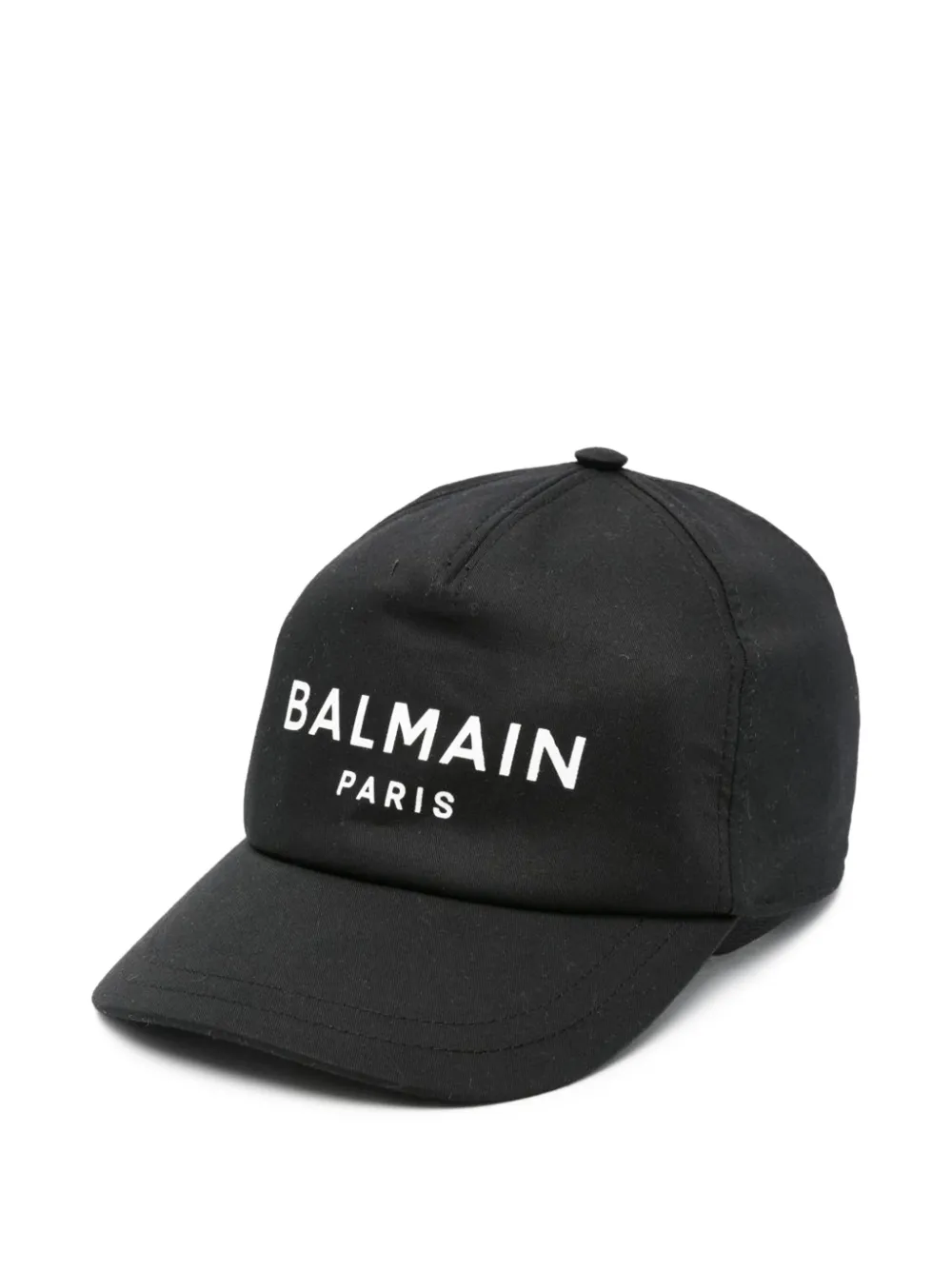 Balmain Kids logo baseball cap - Nero