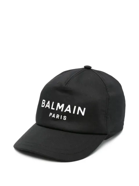 Balmain Kids logo baseball cap