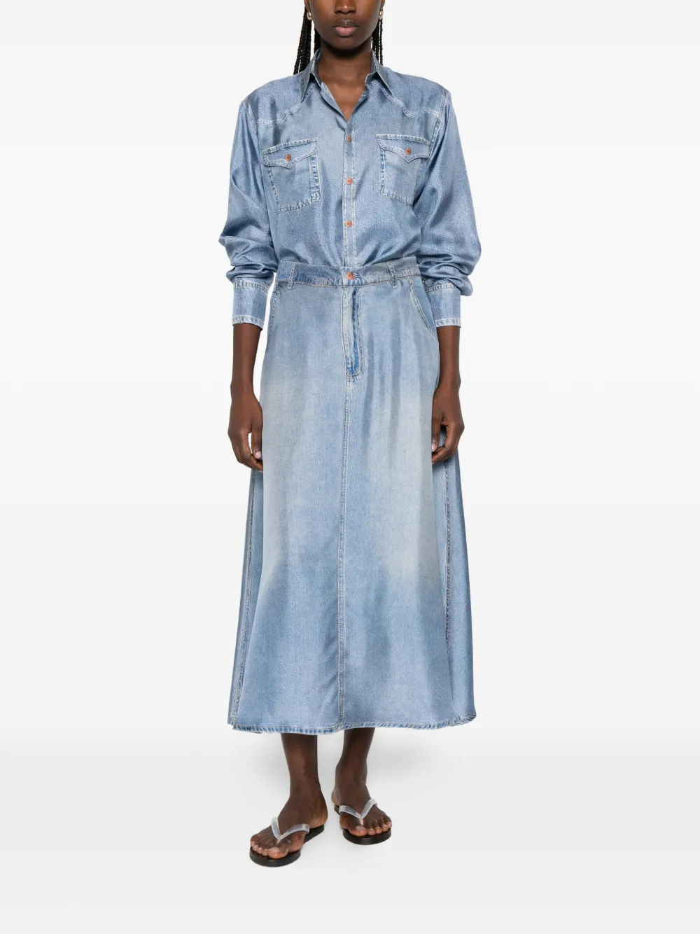 Pierre-louis Mascia Pocket Shirt - Blue 