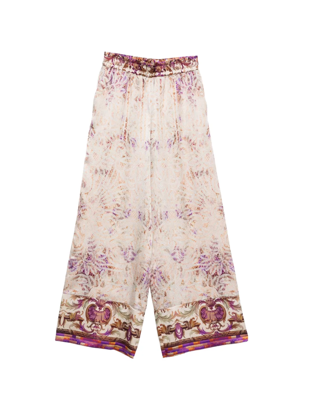 Pierre-Louis Mascia Mutka print trousers - Toni neutri