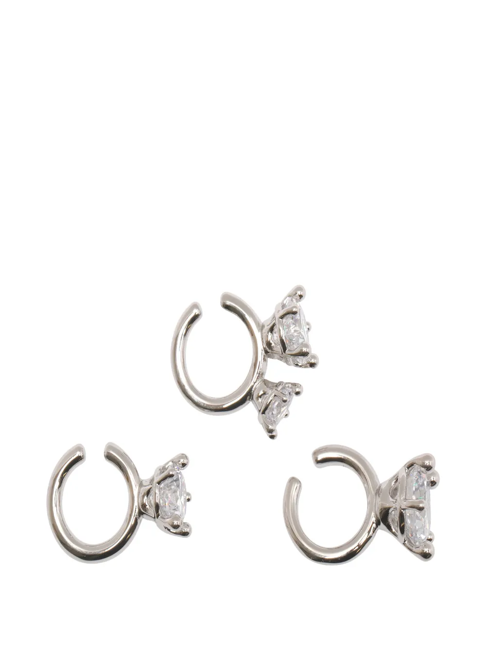 Panconesi Diamanti Amour earrings (set of three) - Argento