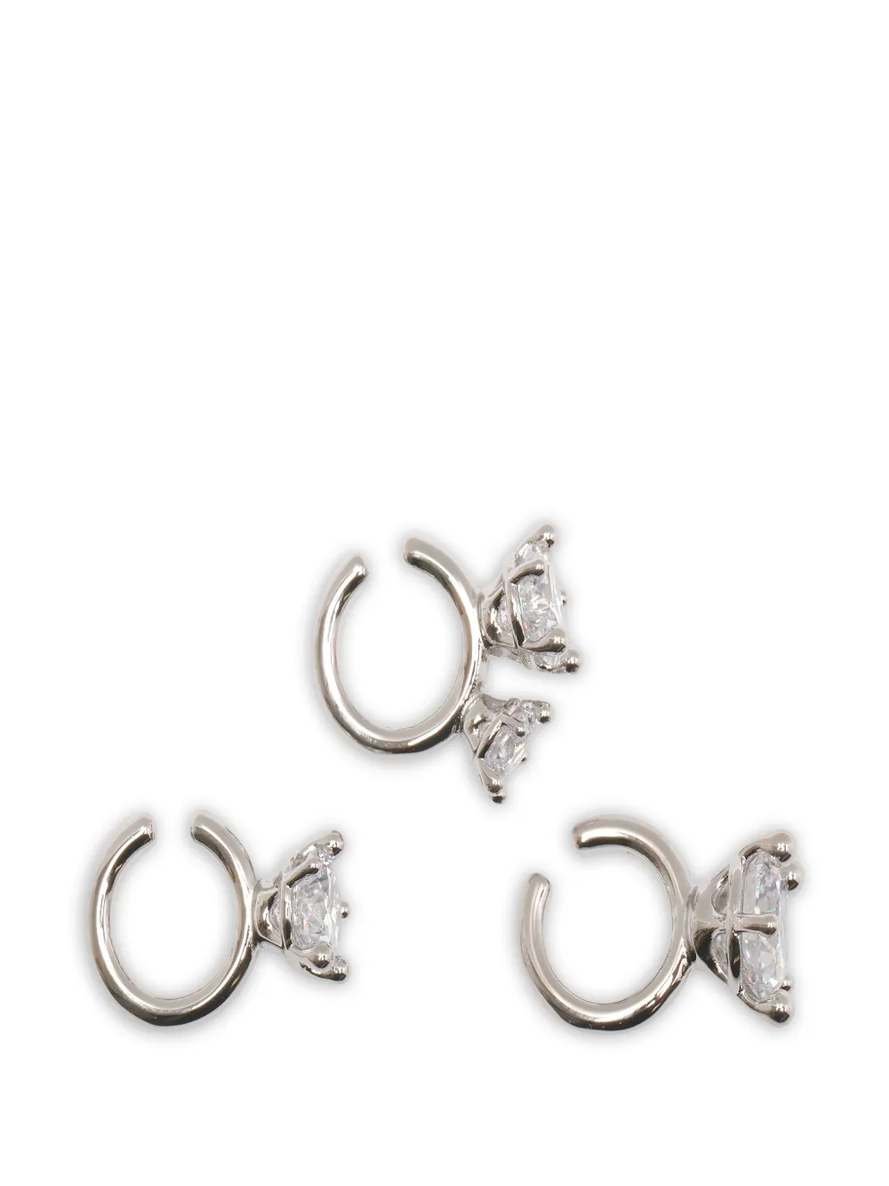 Panconesi Diamanti Amour earrings (set of three) - Argento