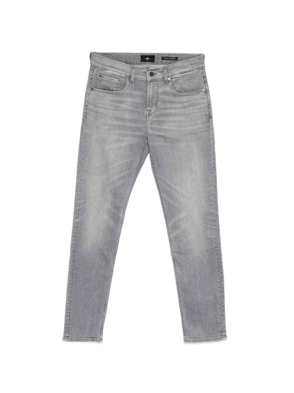 7 For All Mankind Slimmy tapered denim jeans - Grigio