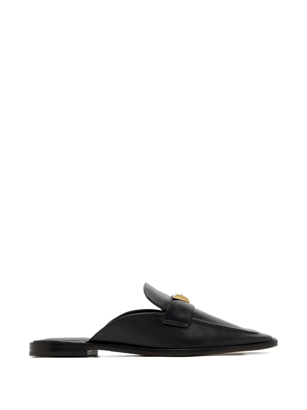 Schutz triangular-plaque loafers - Nero