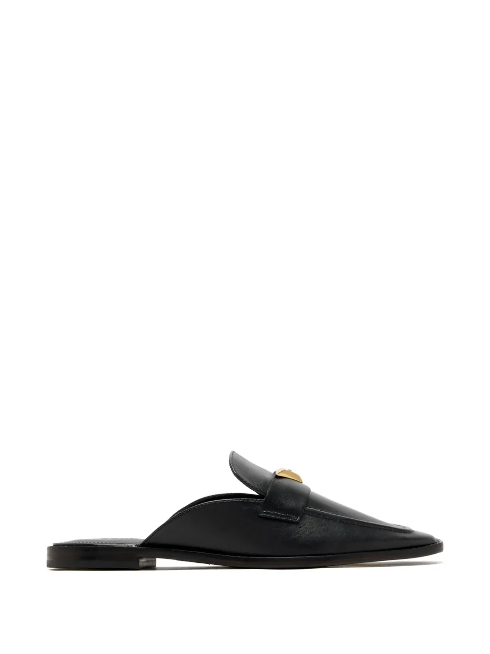 Schutz triangular-plaque loafers - Nero