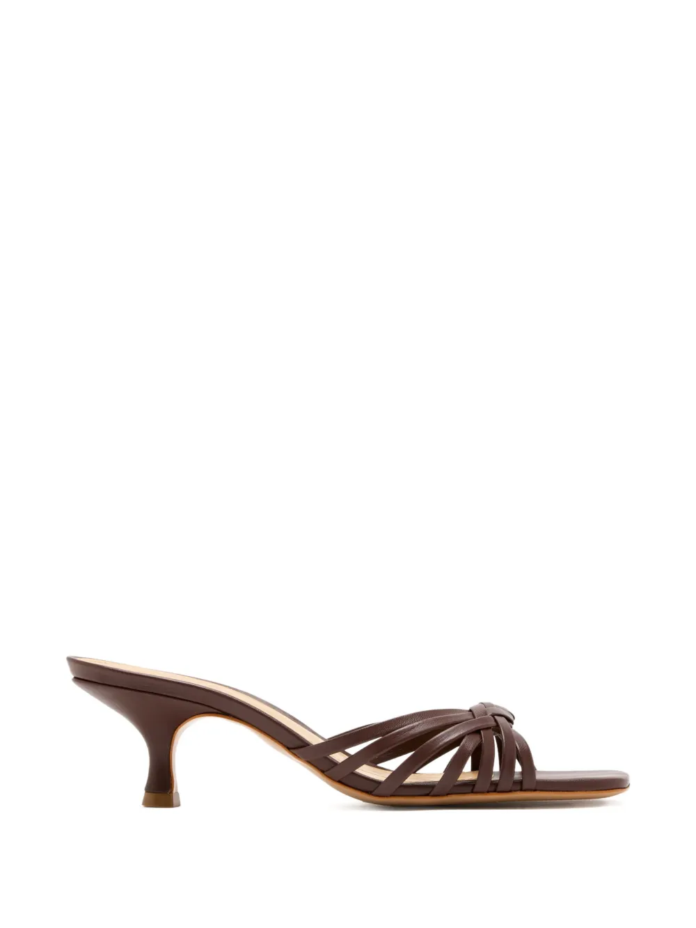 Schutz Tara woven-strap sandals - Marrone