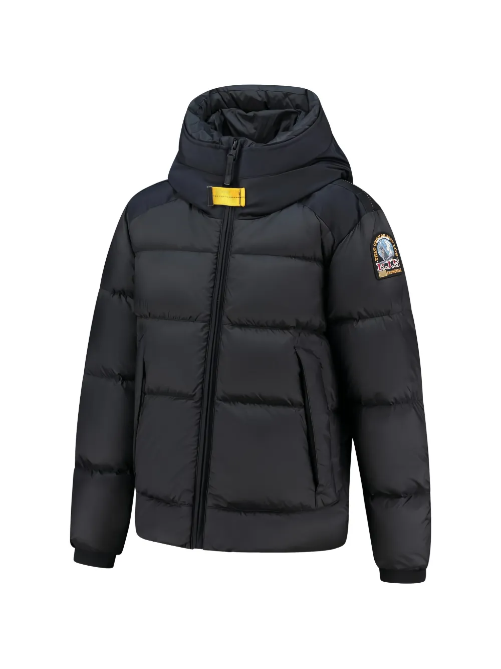  Parajumpers Kids Hooded Padded Jacket - Black 