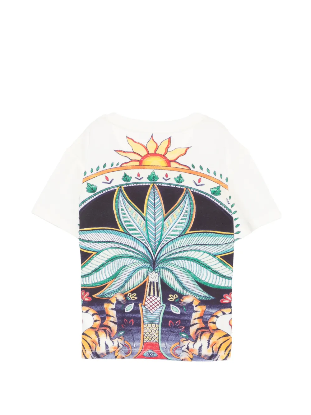  Just Cavalli Tiger-print T-shirt - White 