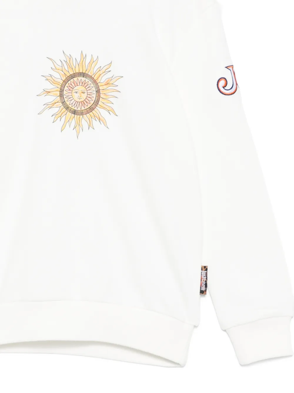 Sun-Print Long-Sleeve Hoodie