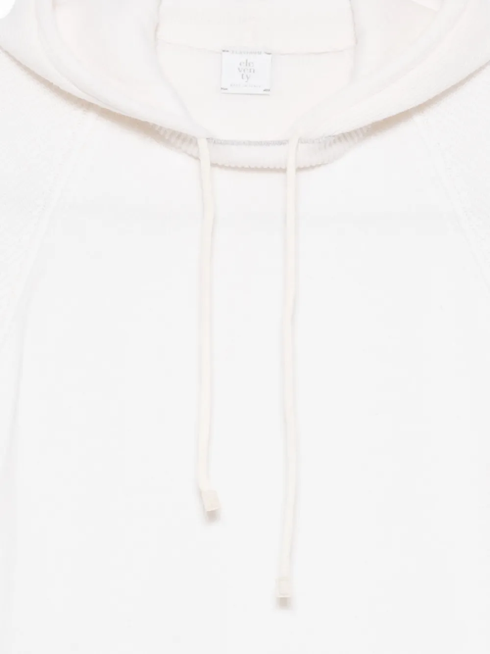  Eleventy Drawstring Hoodie - Neutrals 