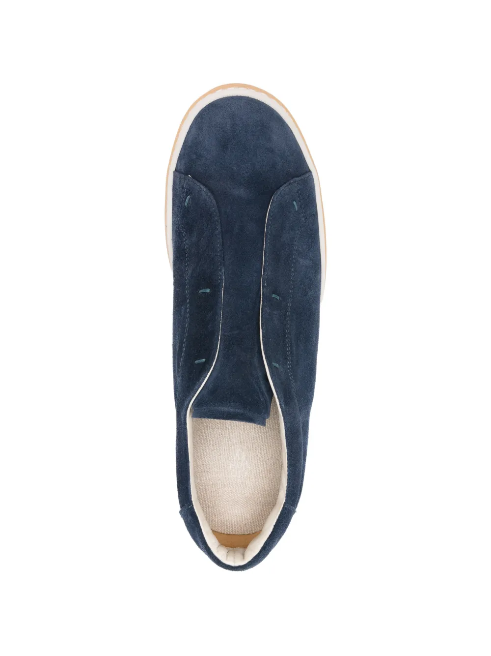 Eleventy Suède sneakers Blauw