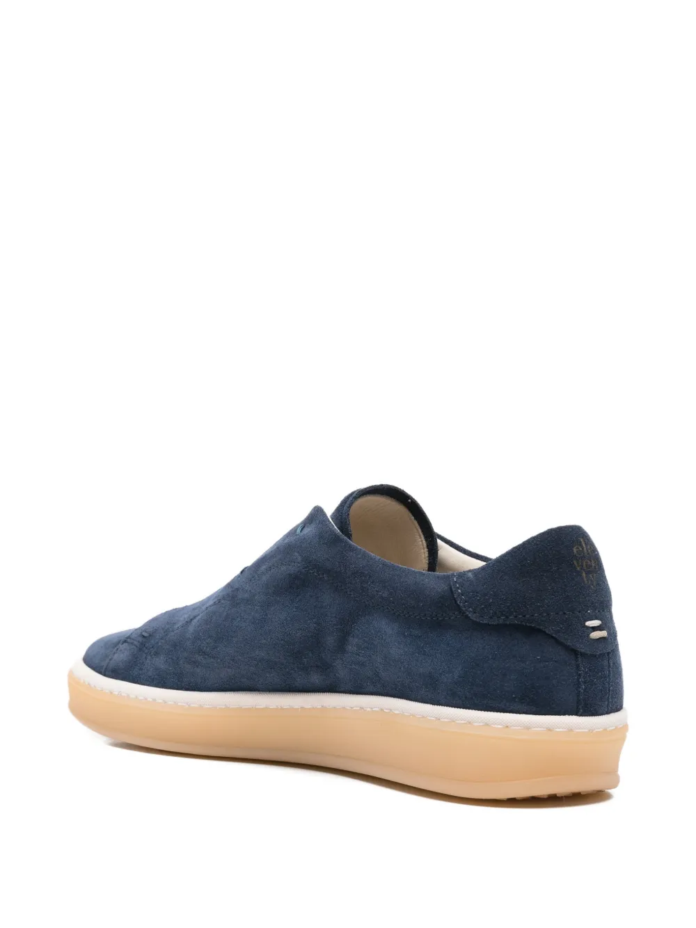 Eleventy Suède sneakers Blauw