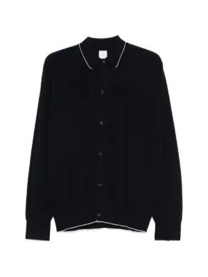 Drumohr ショールカラー カーディガン | ブルー | FARFETCH JP
