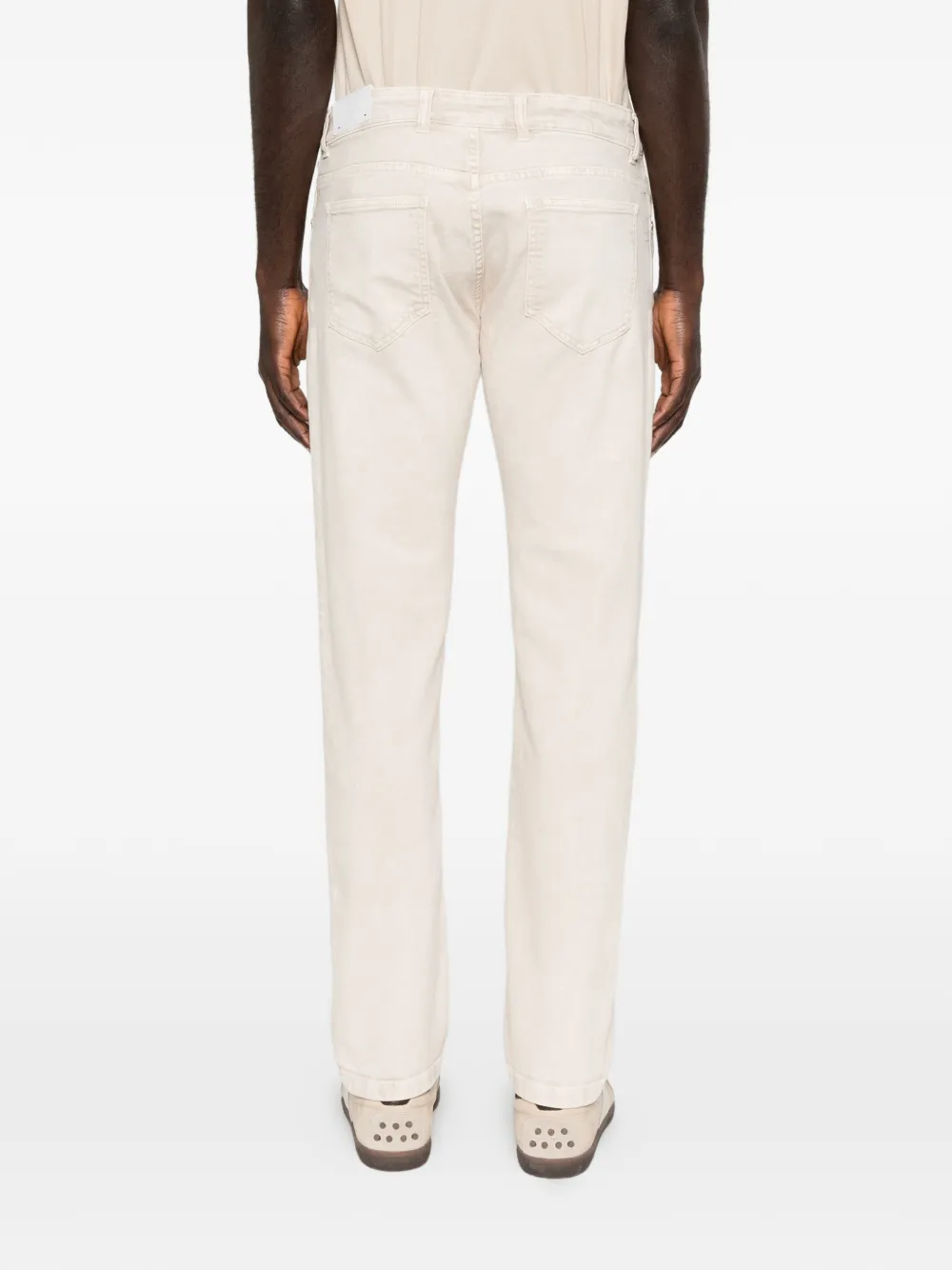 Eleventy Jeans met vijf zakken Beige