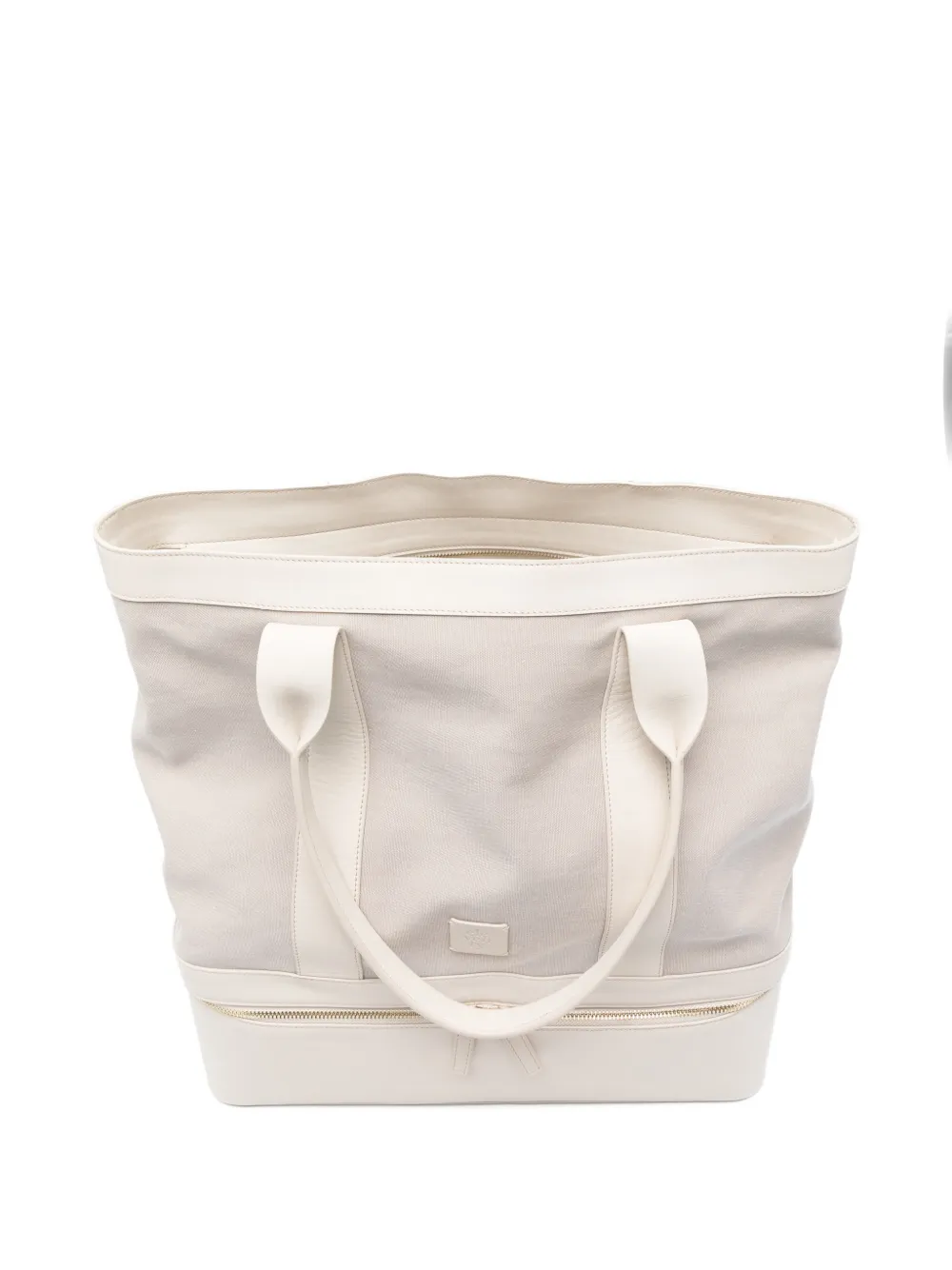 Eleventy Shopper met rits Beige