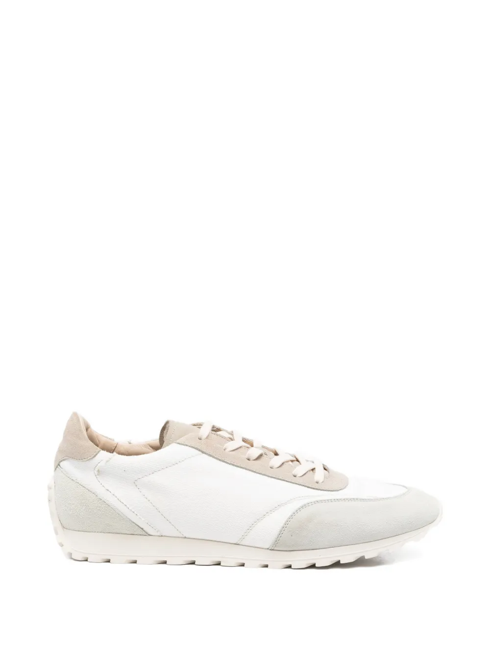Eleventy Sneakers con design a inserti - Bianco