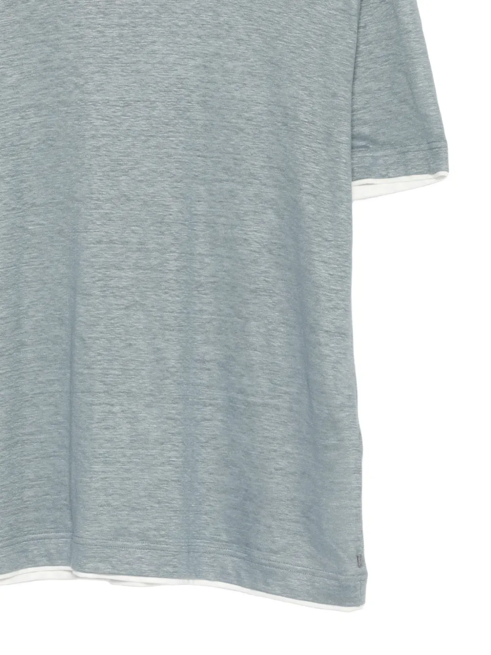 Eleventy T-shirt met ronde hals Blauw