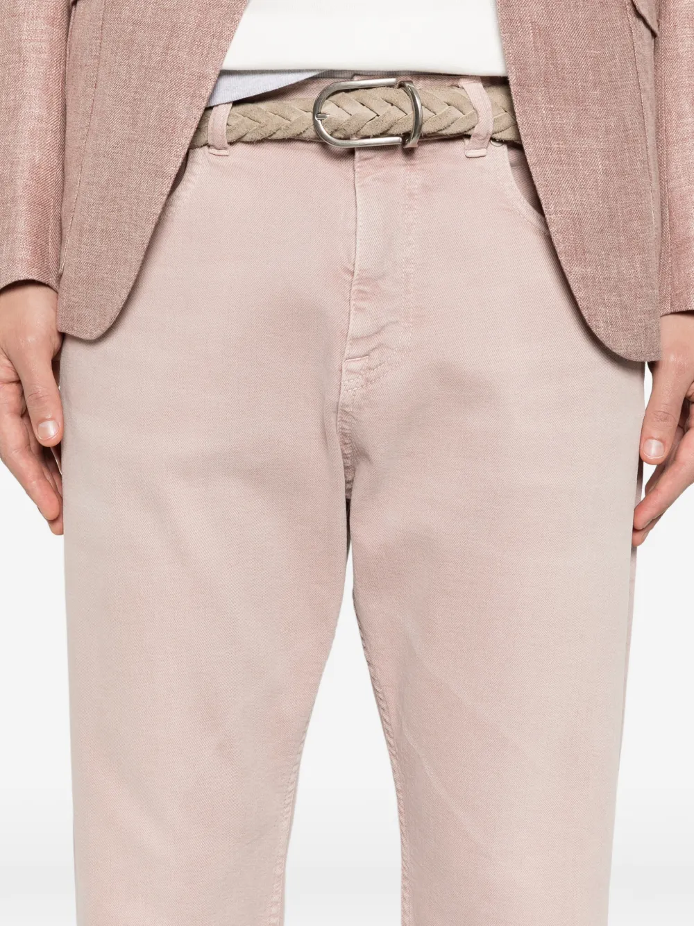 Eleventy Broek met vijf zakken Roze