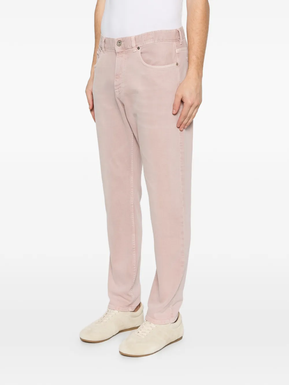 Eleventy Broek met vijf zakken Roze