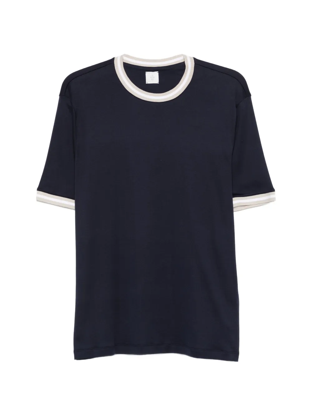 Eleventy trim short sleeves T-shirt - Blu
