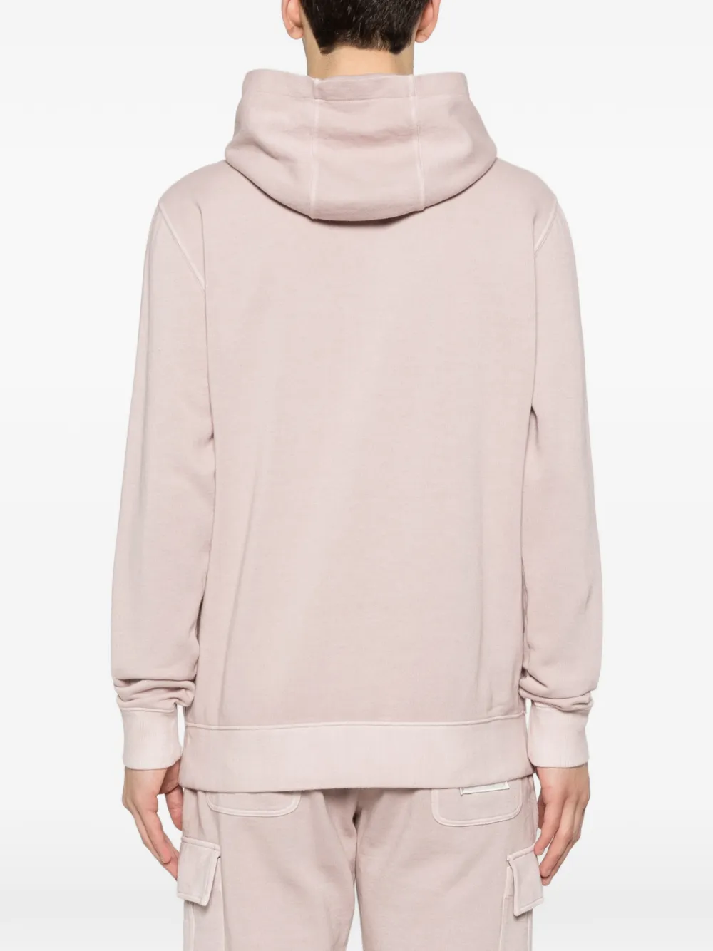 Eleventy Hoodie met ronde hals Roze