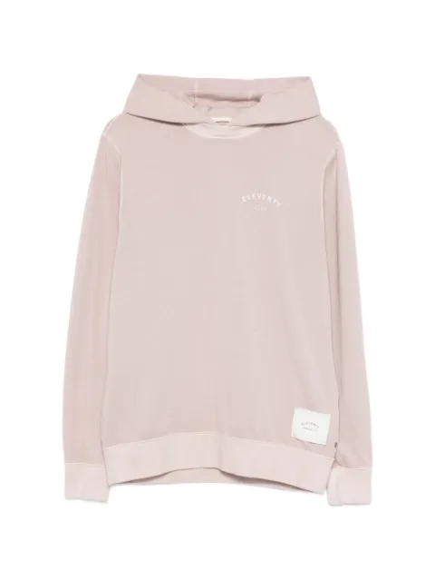 Eleventy hoodie con cuello redondo