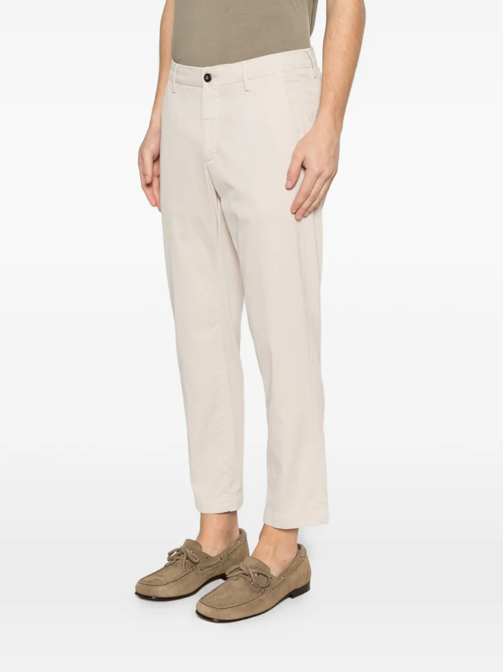  Eleventy Welt-pocket Trousers - Neutrals 