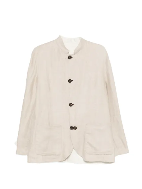 Eleventy reversible button-up jacket