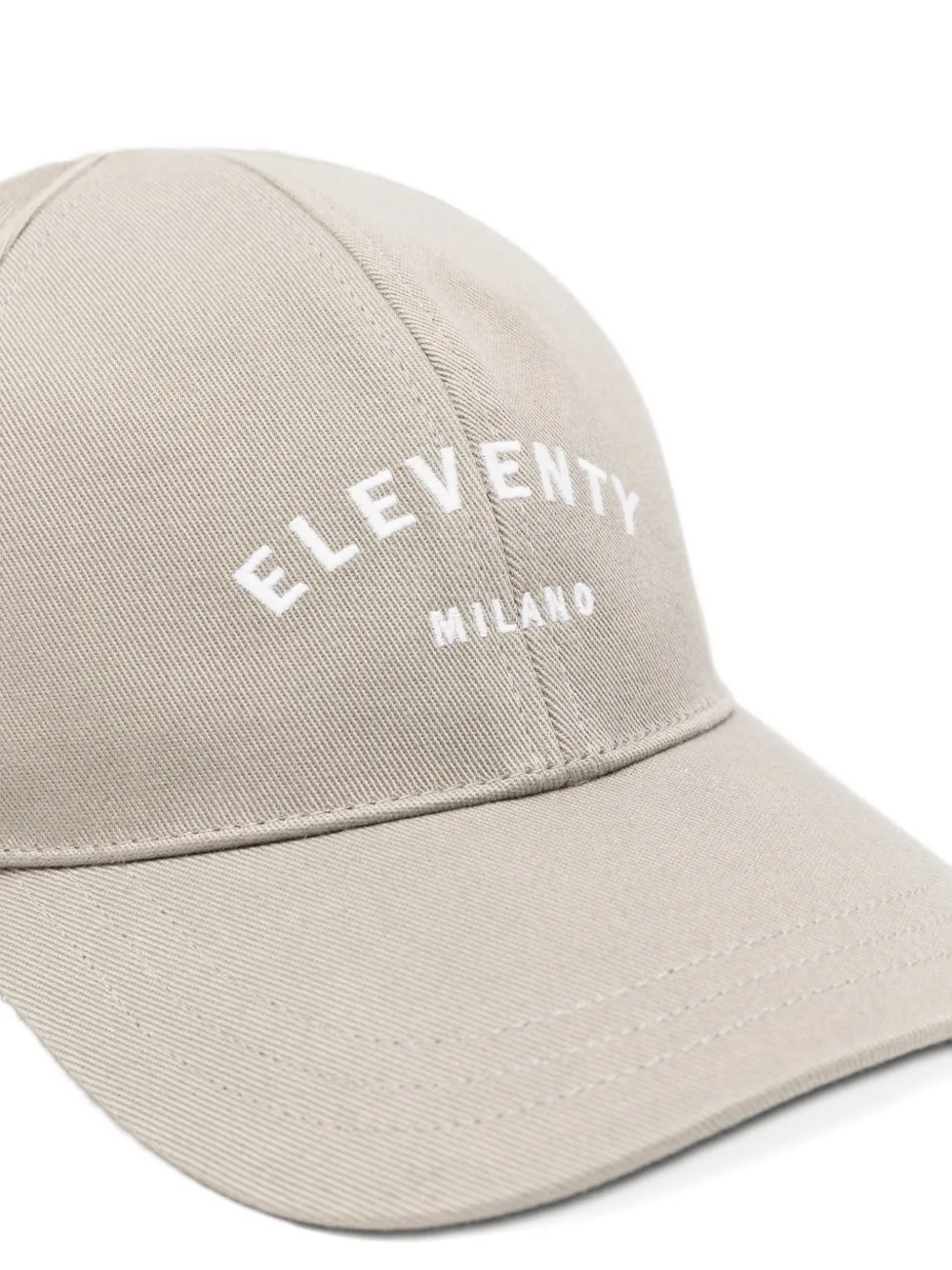 Eleventy Honkbalpet met logo Groen