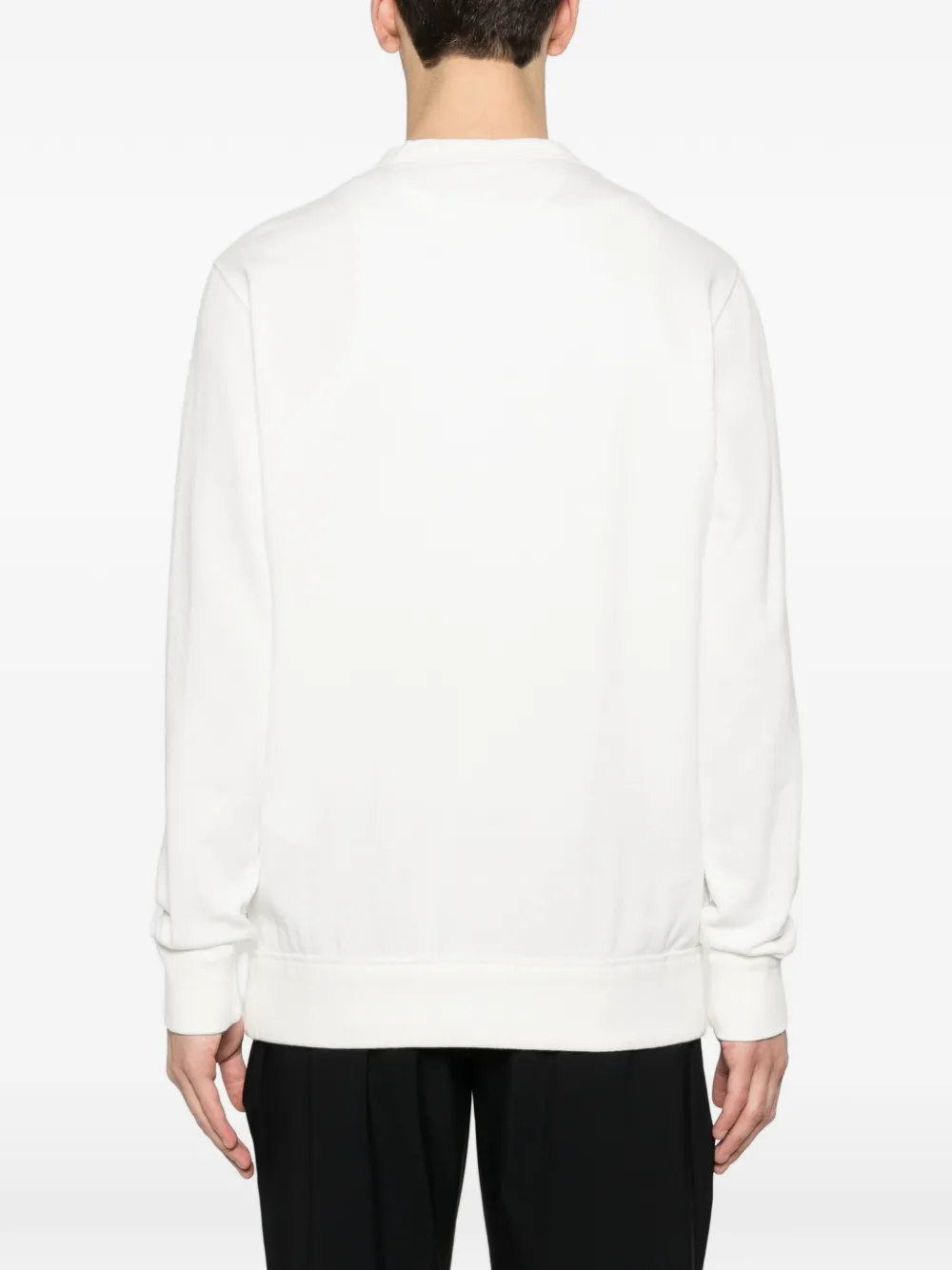 Eleventy Sweater met logo Beige