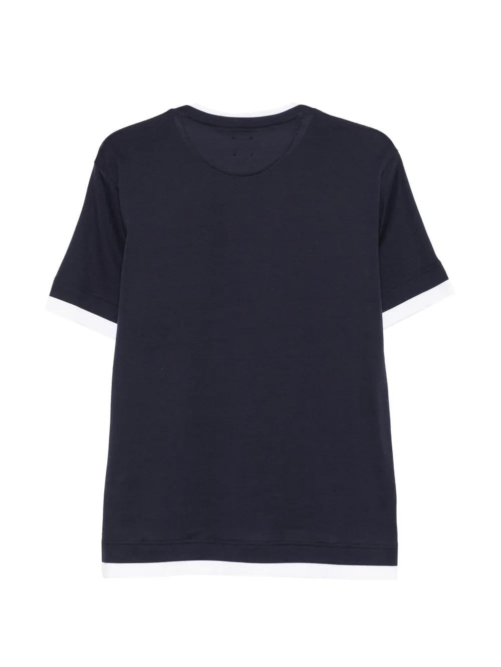 Eleventy T-shirt met ronde hals Blauw