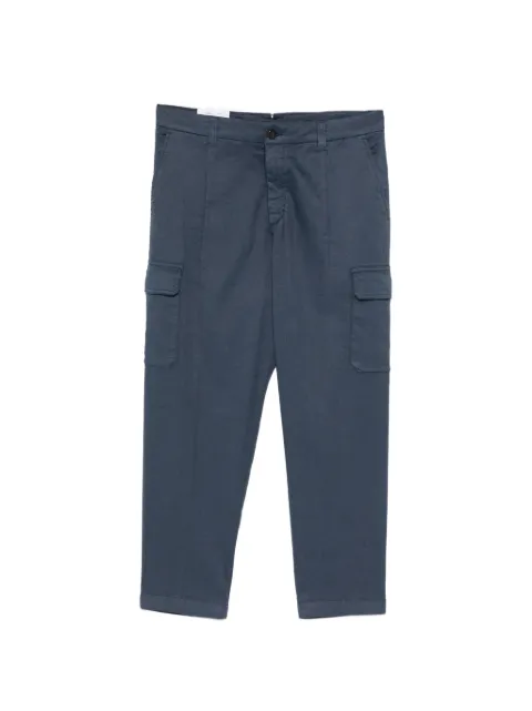 Eleventy button-fastening cargo pants