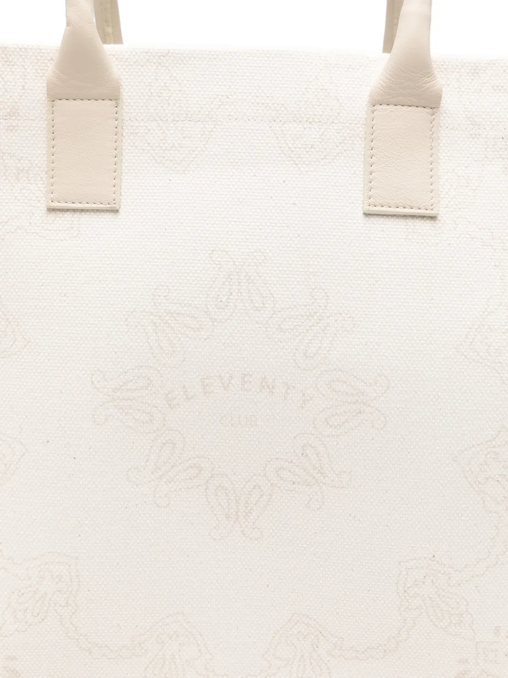  Eleventy Paisley-pattern Tote Bag - Neutrals 