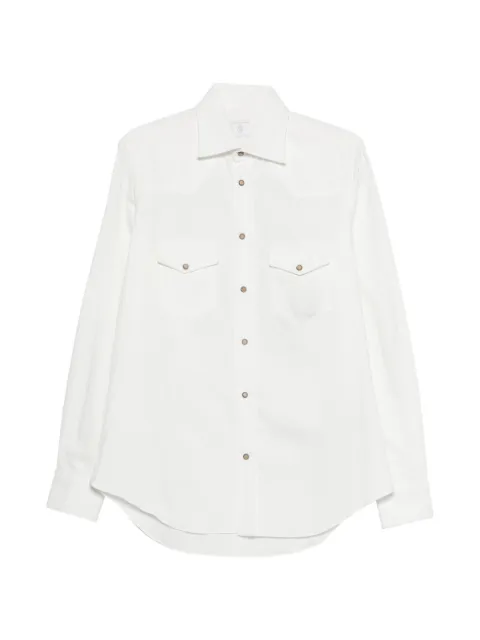 Eleventy Camicia con tasche con patta