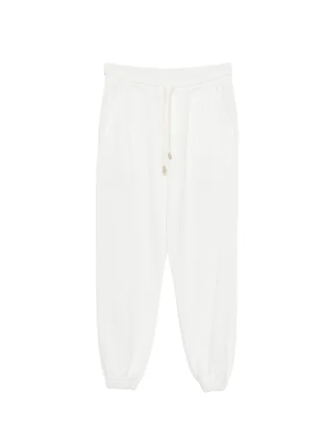 Eleventy drawstring panelled sweatpants