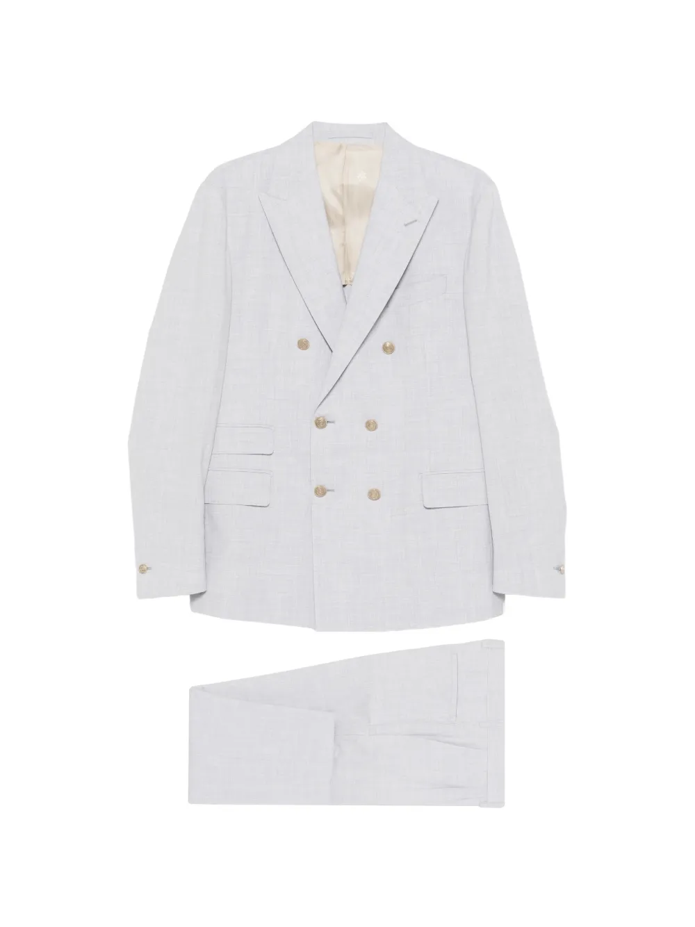 Eleventy Completo doppiopetto - Grigio