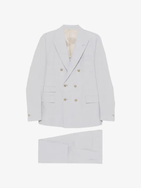 Eleventy double-breasted suit
