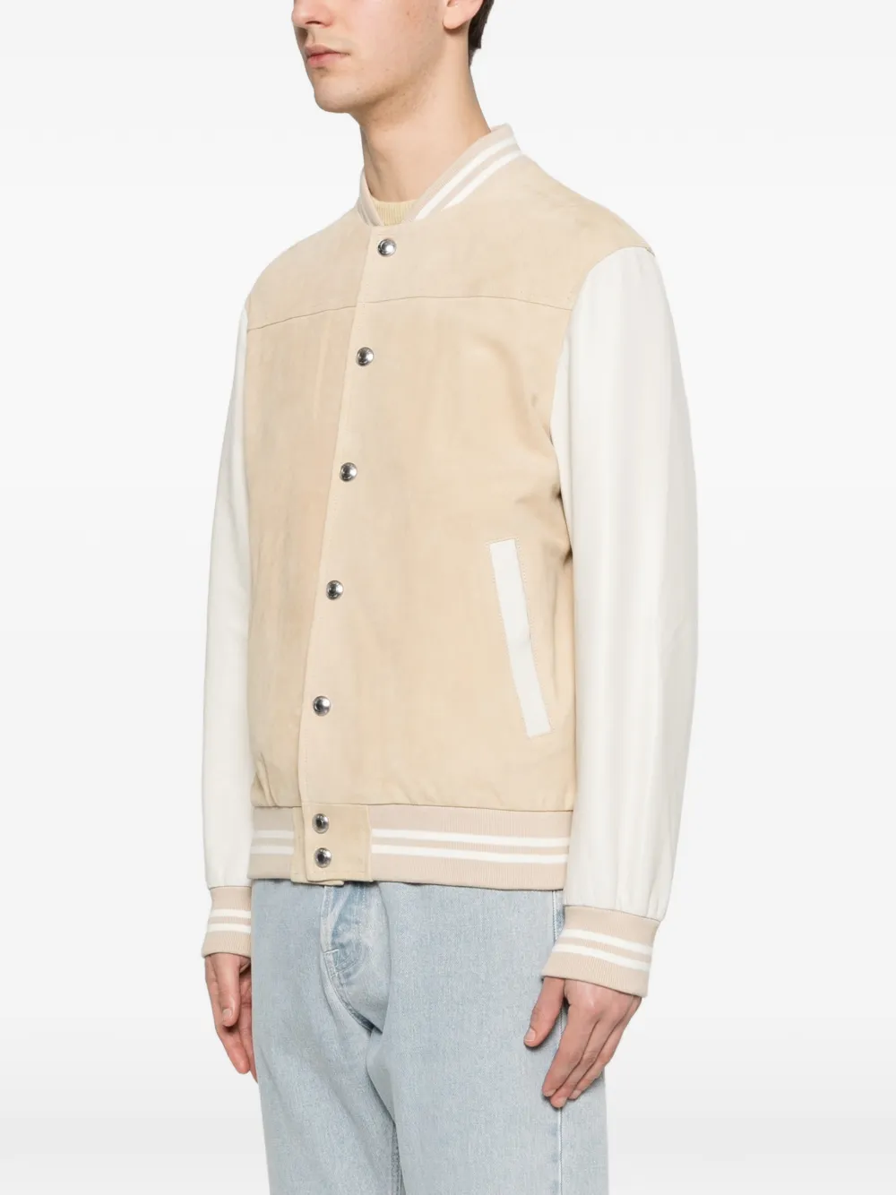 Eleventy Hooded Jacket - Neutrals 
