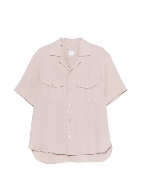 Eleventy linen pocket shirt