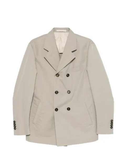 Eleventy double-breasted peacoat