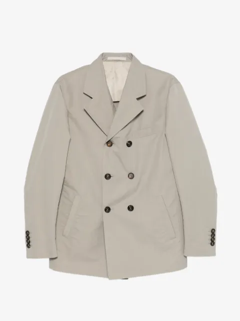 Eleventy double-breasted peacoat
